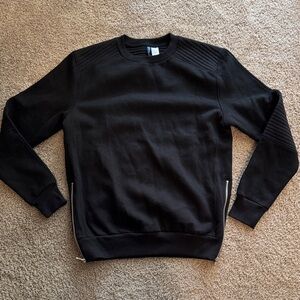 H&M Black Crewneck Sweater